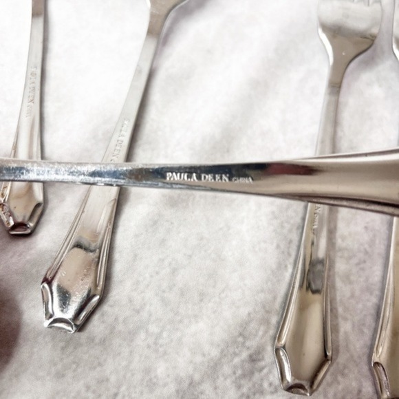 Paula Deen 24-Piece Stainless Steel Flatware Set Silverware - Picture 15 of 15